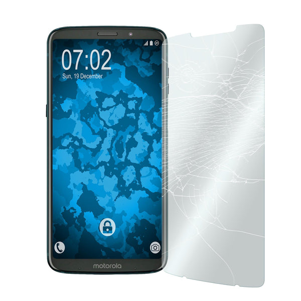 2 x Motorola Moto Z3 Play Glas-Displayschutzfolie klar