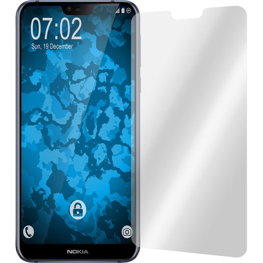 6 x  Nokia 6.1 Plus Displayschutzfolie klar