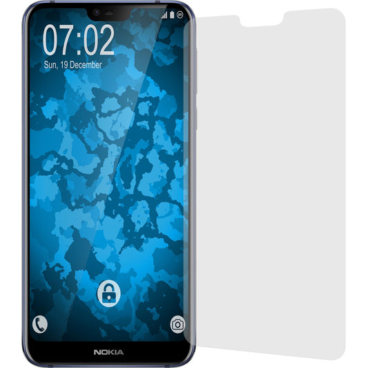6 x  Nokia 6.1 Plus Displayschutzfolie matt