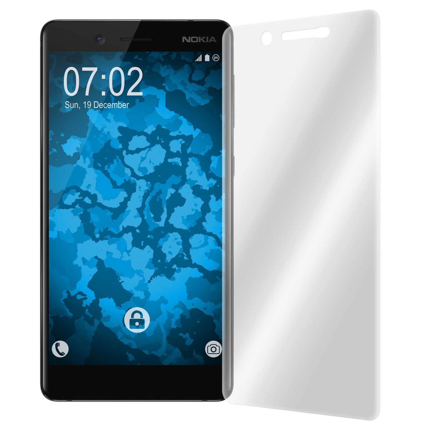 2 x  Nokia 7 Displayschutzfolie klar Flexible Folien