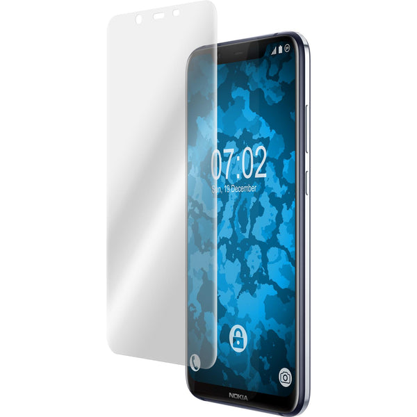 2 x  Nokia 8.1 (X7) Displayschutzfolie klar Flexible Folien
