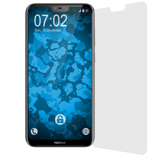 6 x  Nokia 6.1 Plus (X6) Displayschutzfolie matt