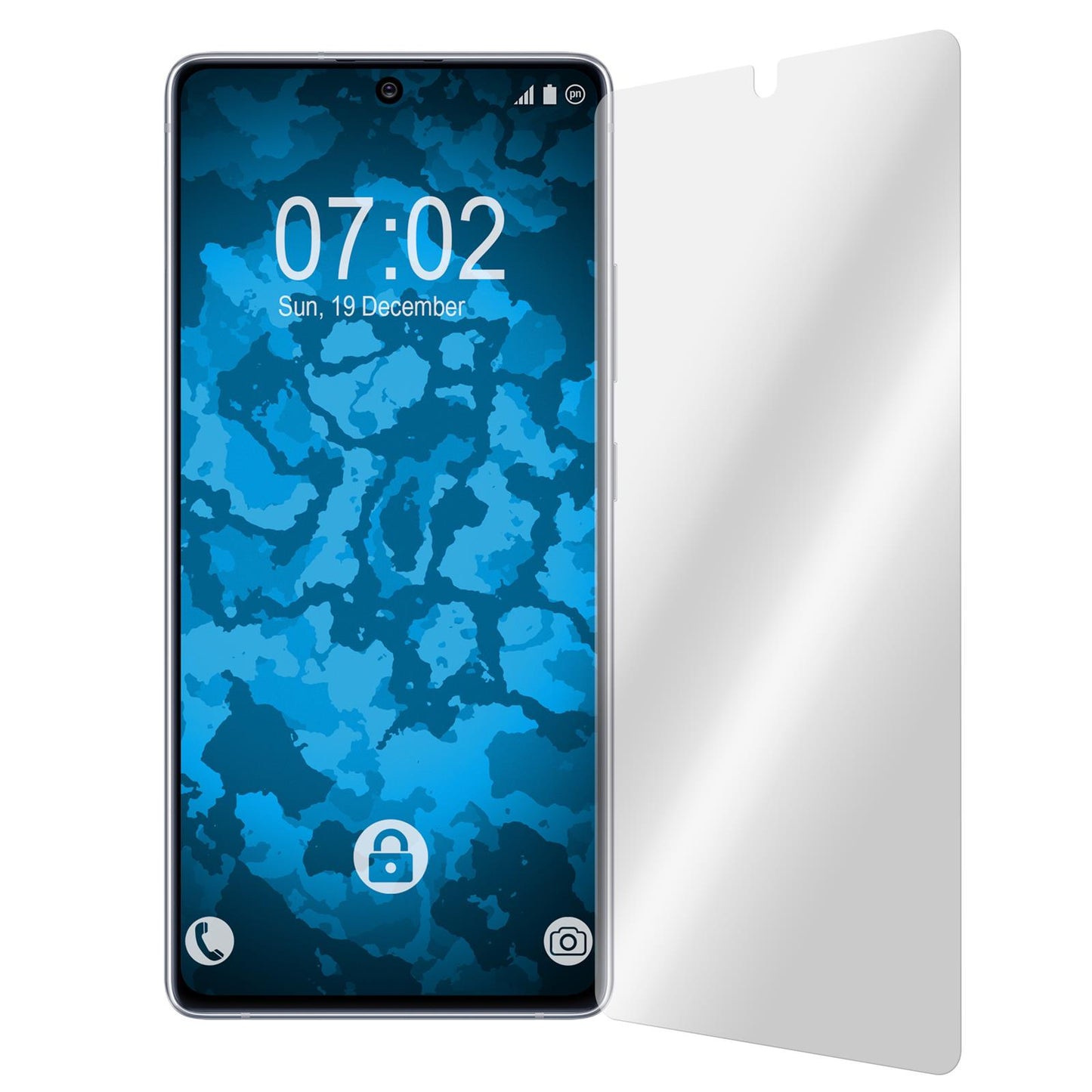 8 x Samsung Galaxy S10 Lite Displayschutzfolie klar