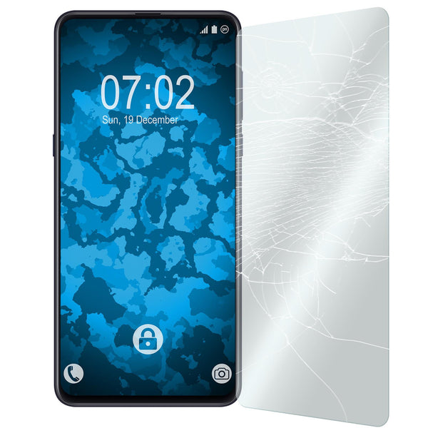 3 x Xiaomi Mi Mix 3 Glas-Displayschutzfolie klar