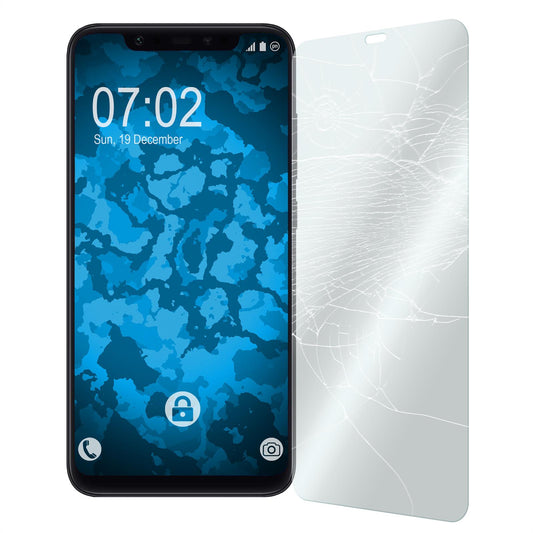 3 x Xiaomi Mi 8 Glas-Displayschutzfolie klar