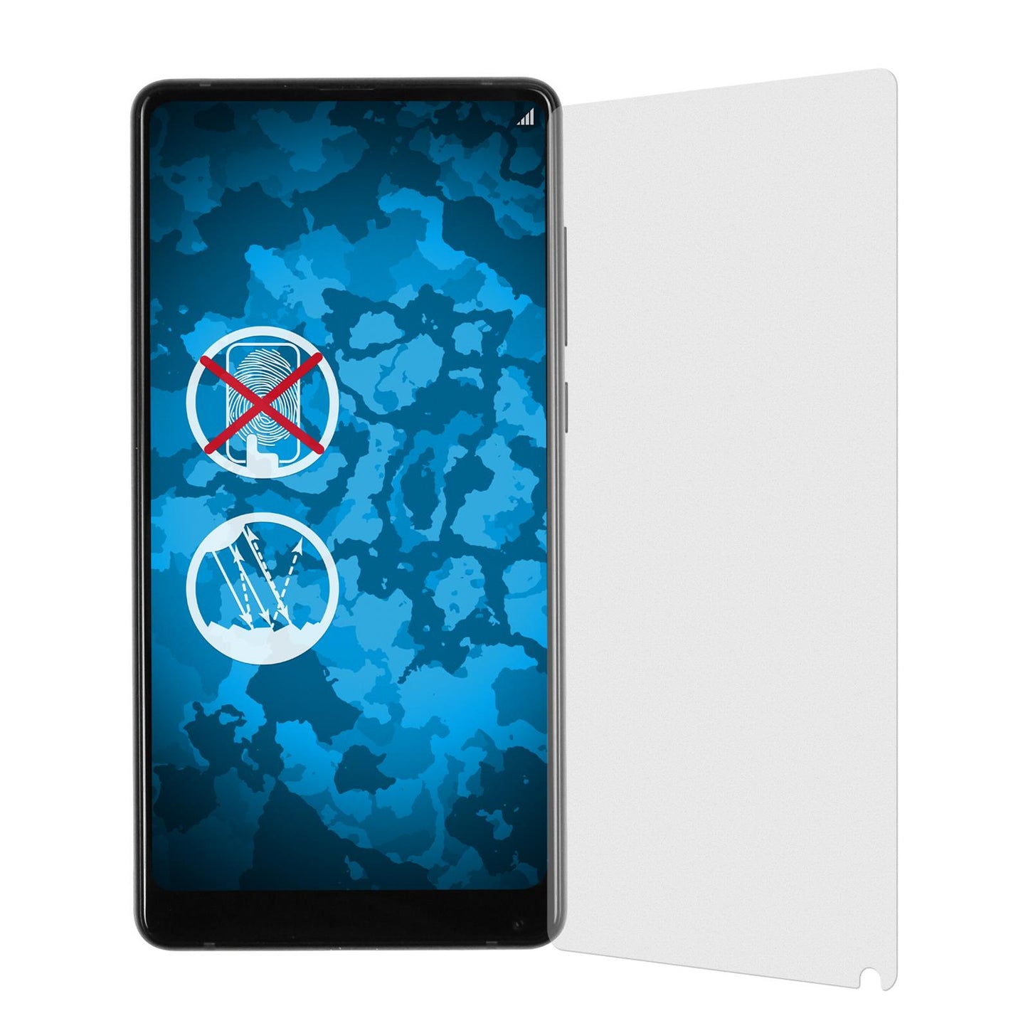 4 x Xiaomi Mi Mix 2 Displayschutzfolie matt