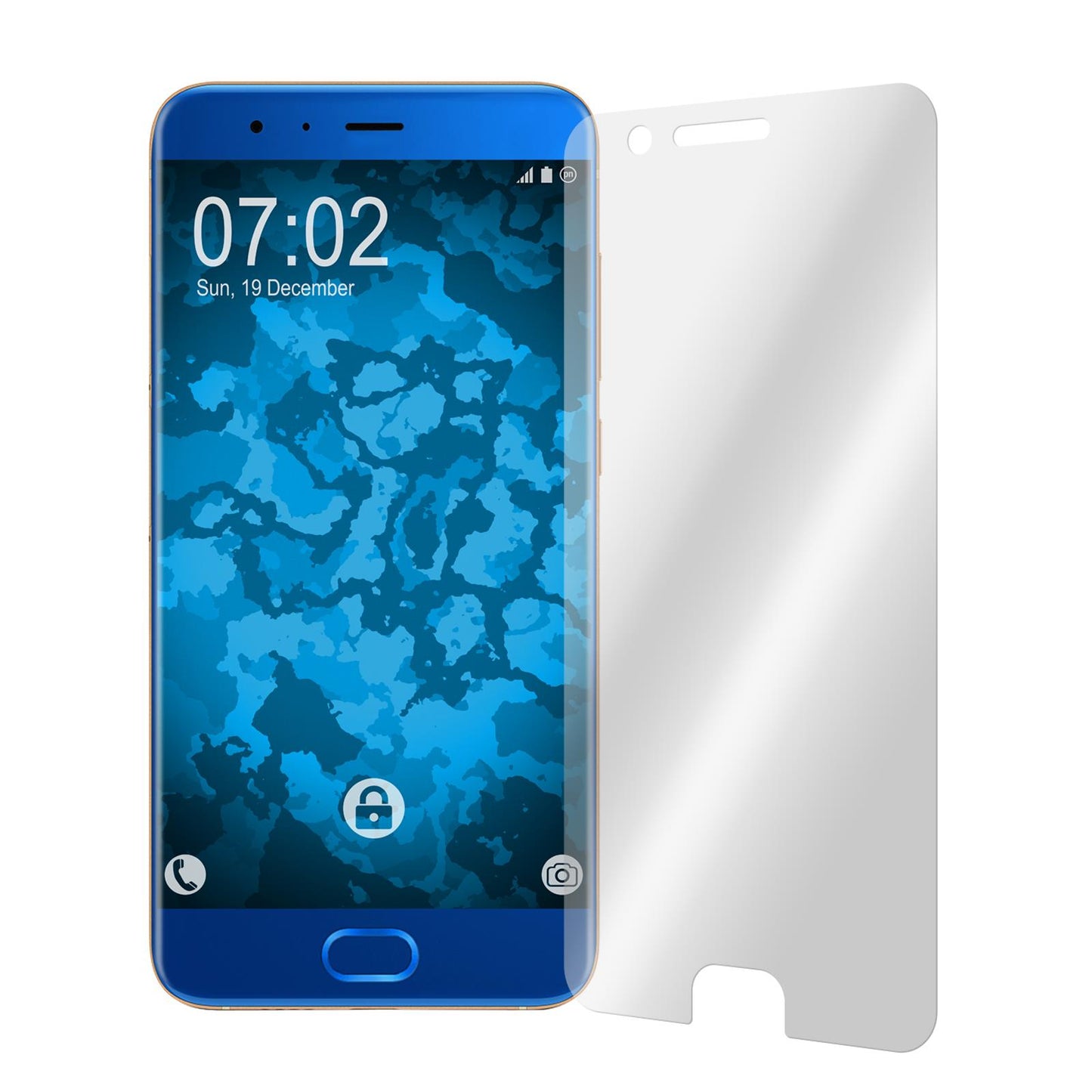 2 x Xiaomi Mi Note 3 Displayschutzfolie klar