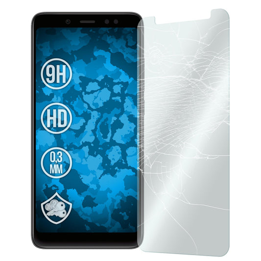 1 x Xiaomi Redmi Note 5 Pro Glas-Displayschutzfolie klar
