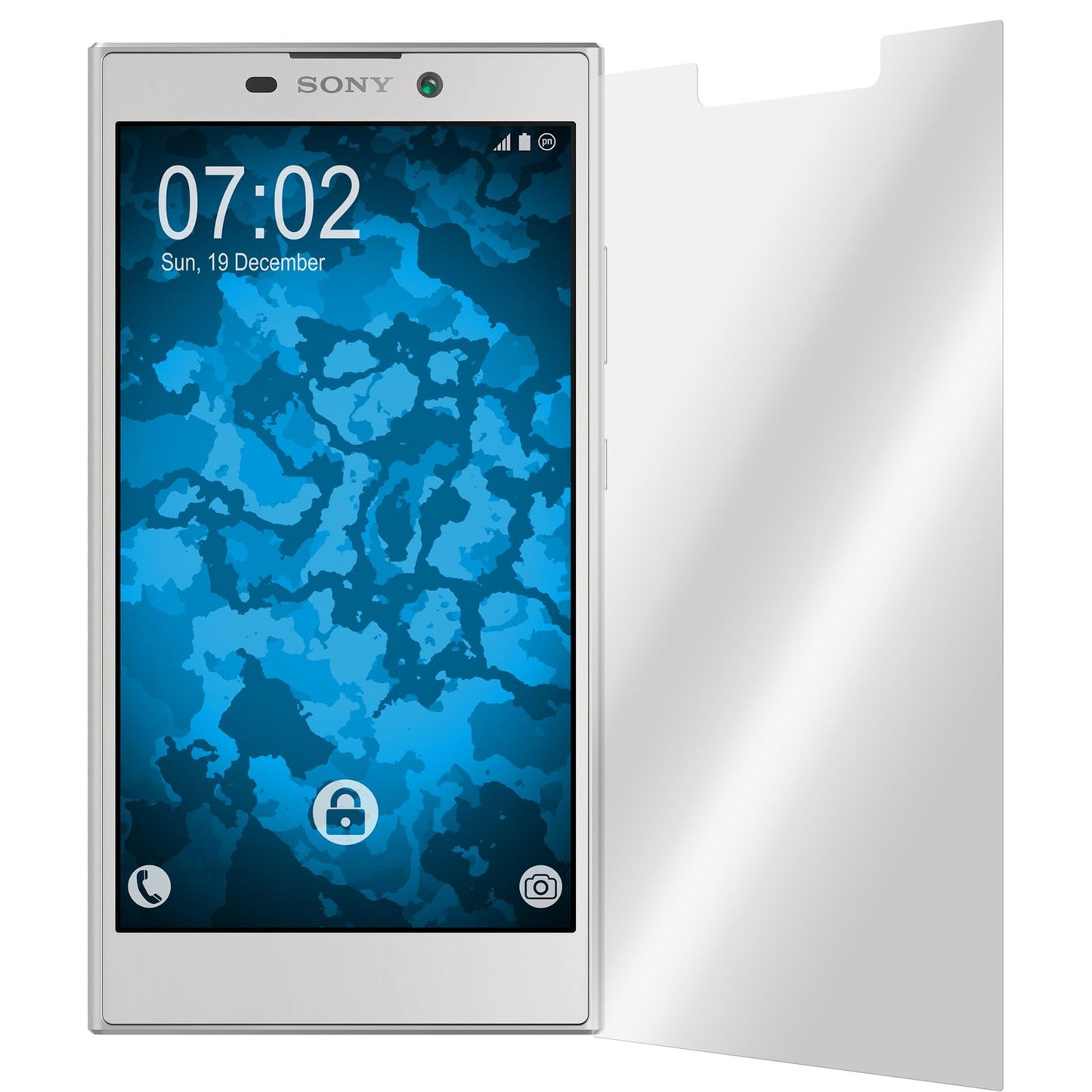 4 x Sony Xperia L2 Displayschutzfolie klar