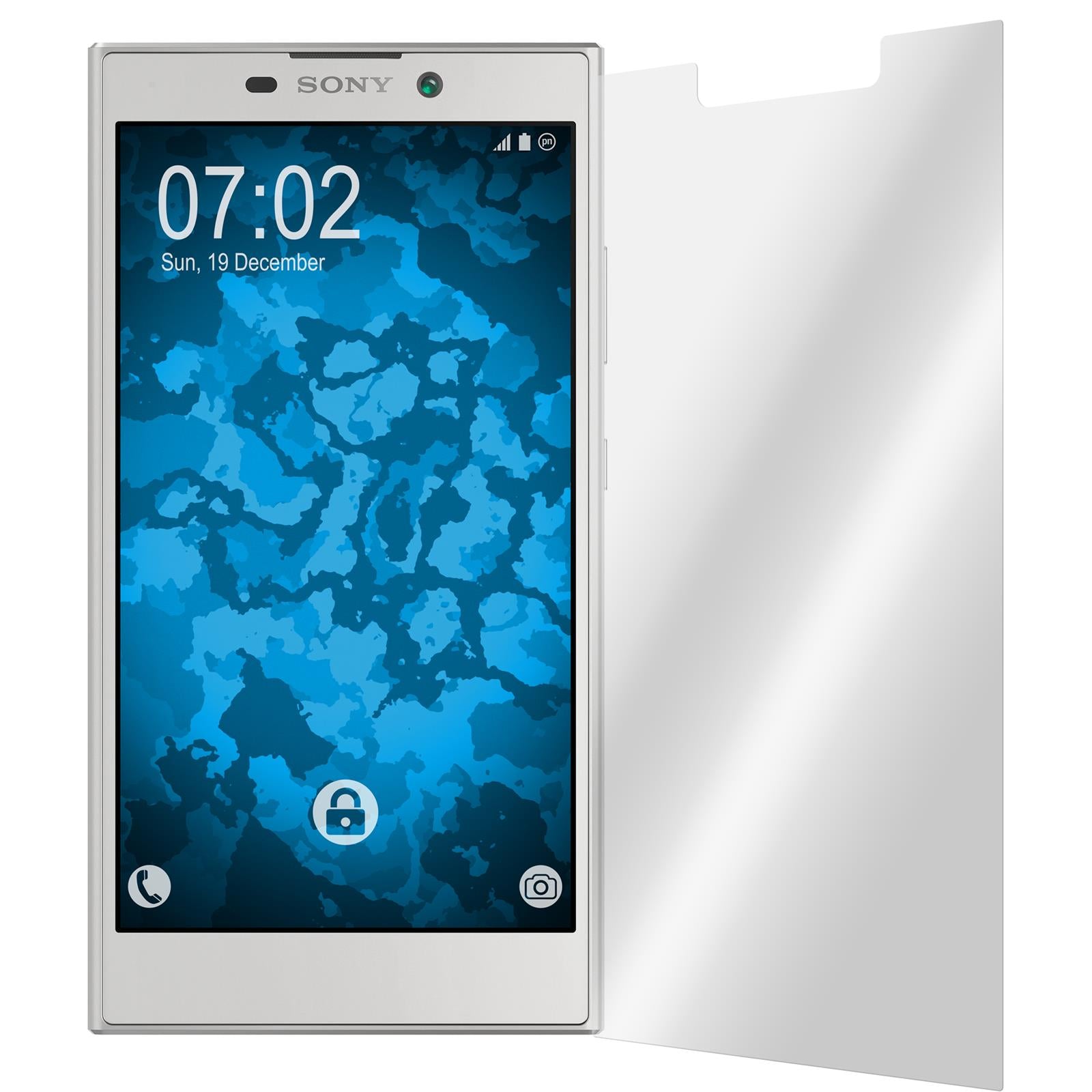 8 x Sony Xperia L2 Displayschutzfolie klar