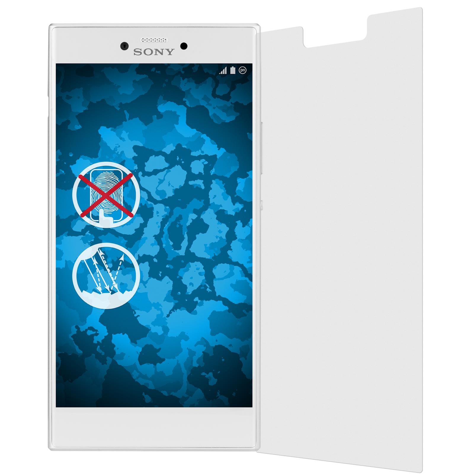 4 x Sony Xperia R1 (Plus) Displayschutzfolie matt