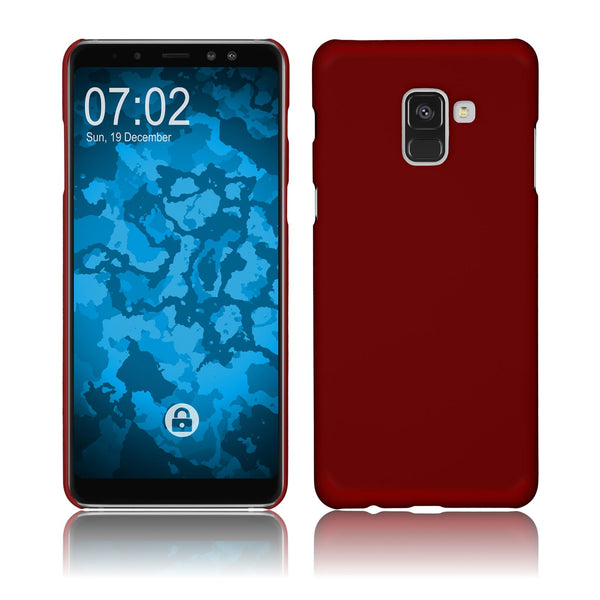 Hardcase für Samsung Galaxy A8 (2018) EU Version gummiert ro