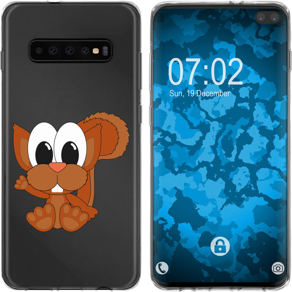 Galaxy S10 Plus Silikon-Hülle Cutiemals M8 Case