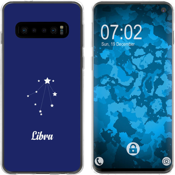 Galaxy S10 Silikon-Hülle SternzeichenLibra M9 Case