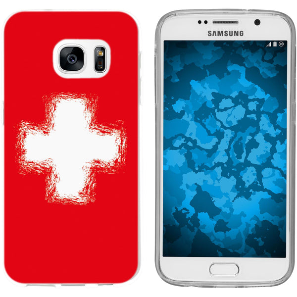 Galaxy S7 Silikon-Hülle WM Schweiz M10 Case