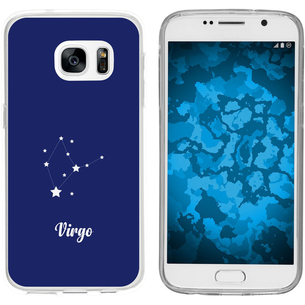 Galaxy S7 Silikon-Hülle SternzeichenVirgo M2 Case