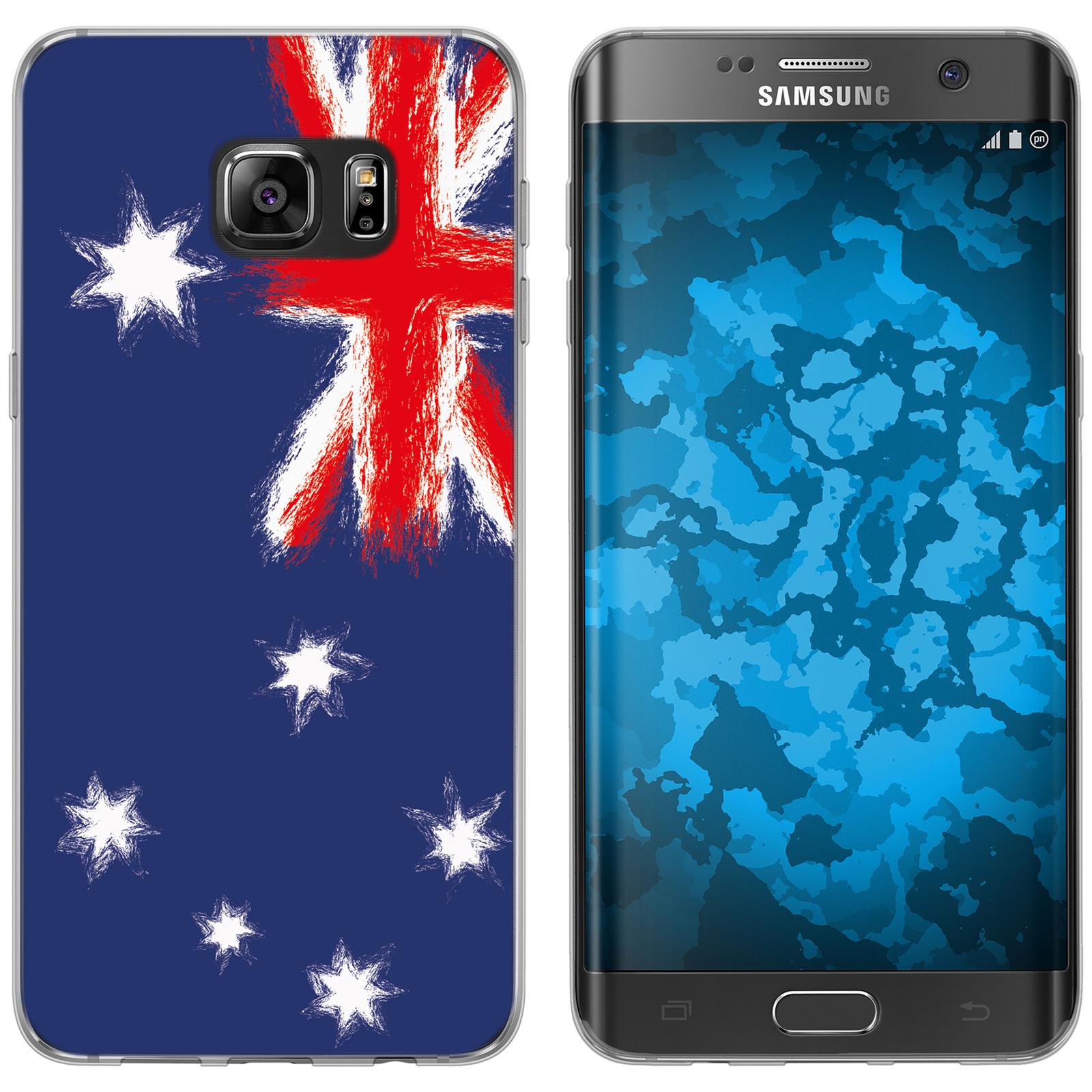 Galaxy S7 Edge Silikon-Hülle WM Australien M2 Case