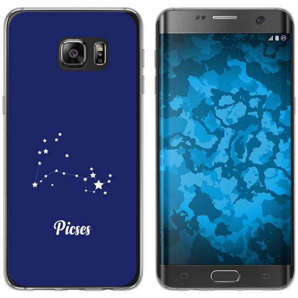 Galaxy S7 Edge Silikon-Hülle SternzeichenPisces M1 Case