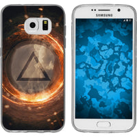 Galaxy S7 Silikon-Hülle Element Feuer M3 Case