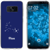 Galaxy S8 Silikon-Hülle SternzeichenPisces M1 Case