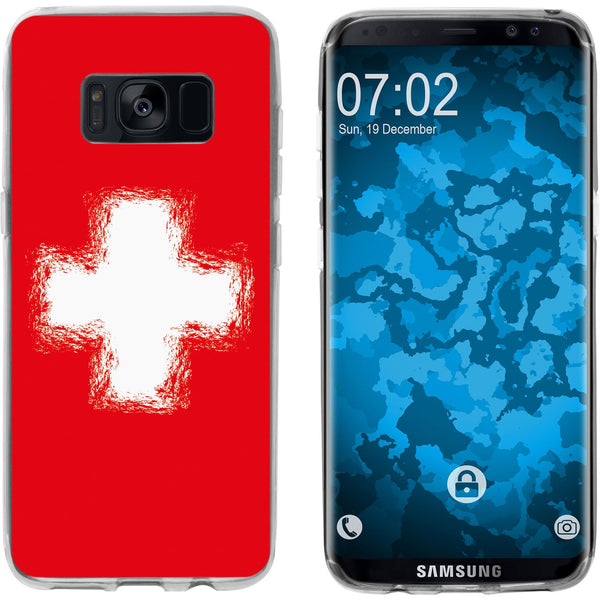 Galaxy S8 Silikon-Hülle WM Schweiz M10 Case