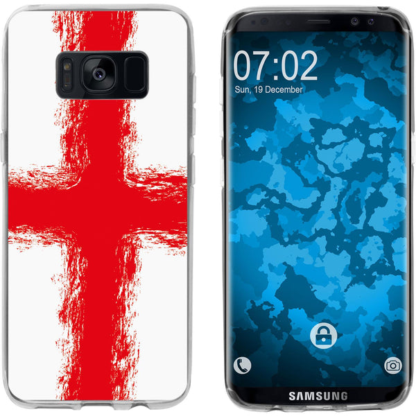 Galaxy S8 Silikon-Hülle WM England M4 Case