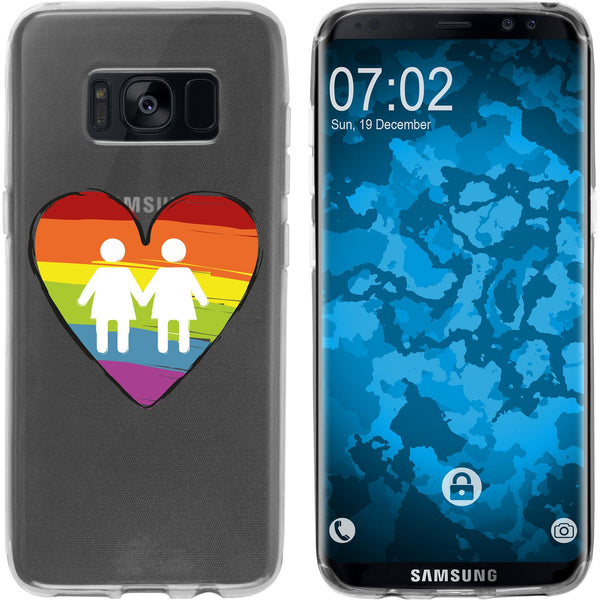 Galaxy S8 Silikon-Hülle pride Frauen M4 Case