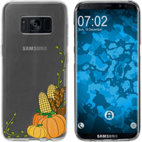 Galaxy S8 Silikon-Hülle Herbst Erntedankfest/Thanksgiving M5