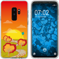 Galaxy S9 Plus Silikon-Hülle Herbst Drache/Kite M2 Case