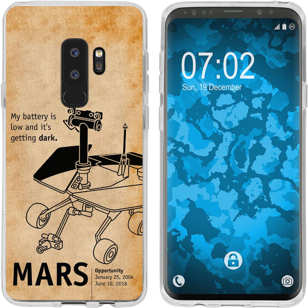 Galaxy S9 Plus Silikon-Hülle Space Rover M2 Case