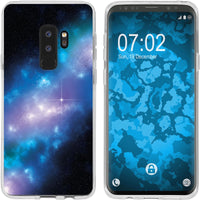 Galaxy S9 Plus Silikon-Hülle Space Blue Belt M4 Case