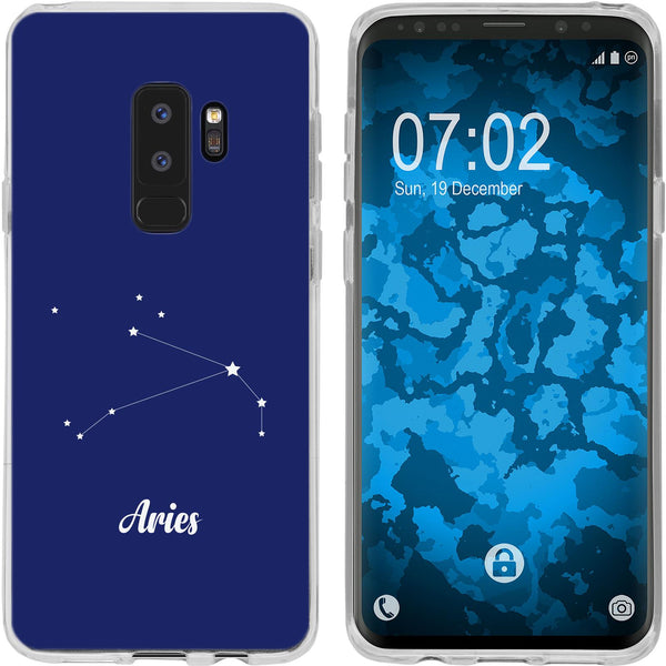 Galaxy S9 Plus Silikon-Hülle SternzeichenAries M11 Case