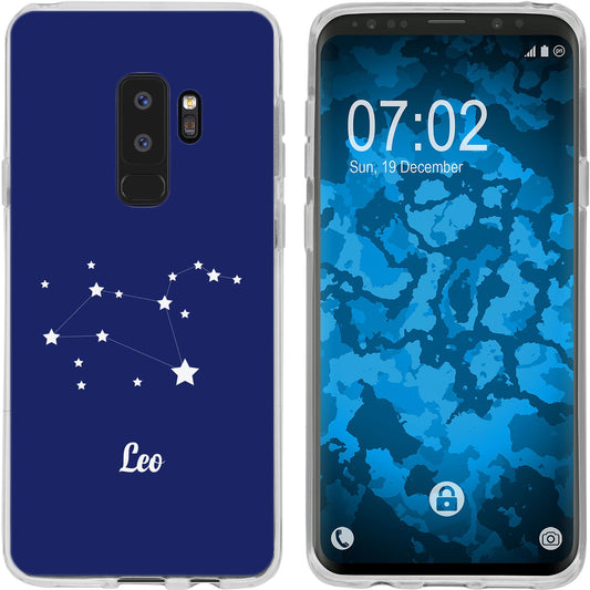 Galaxy S9 Plus Silikon-Hülle SternzeichenLeo M4 Case