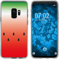 Galaxy S9 Silikon-Hülle Sommer Melone M5 Case