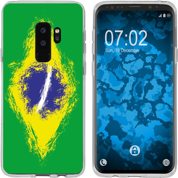 Galaxy S9 Silikon-Hülle WM Brasilien M3 Case