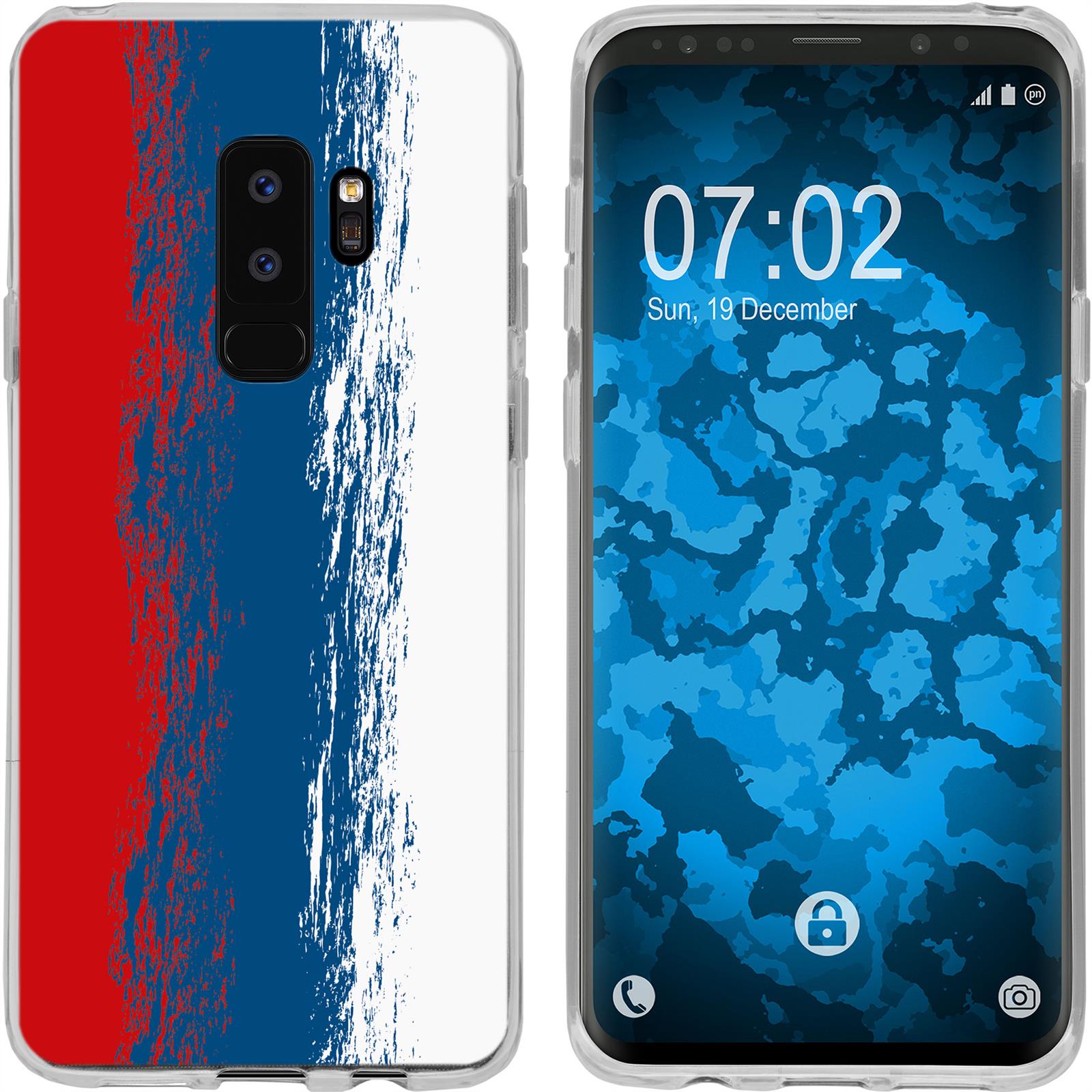 Galaxy S9 Plus Silikon-Hülle WM Russland M9 Case