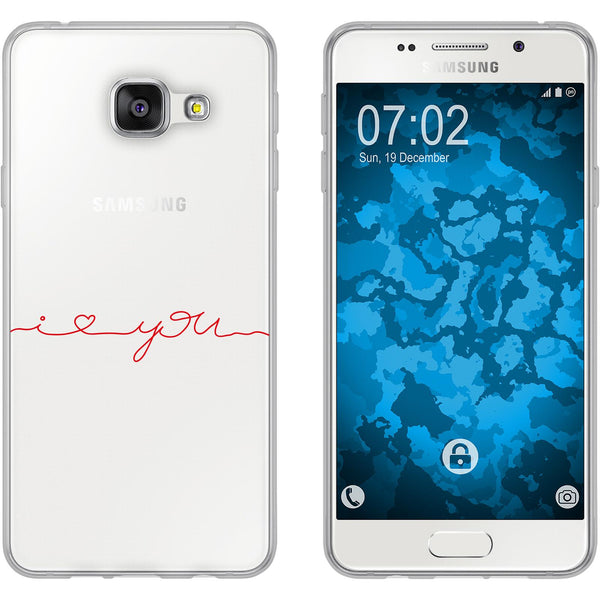 Galaxy A3 (2016) A310 Silikon-Hülle in Love M2 Case