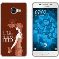 Galaxy A3 (2016) A310 Silikon-Hülle in Love M3 Case