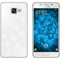 Galaxy A7 (2016) A710 Silikon-Hülle X Mas Weihnachten Schnee