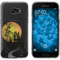 Galaxy A7 (2017) Silikon-Hülle Herbst Spukschloss M4 Case