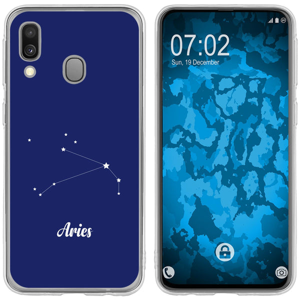 Galaxy A40 Silikon-Hülle SternzeichenAries M11 Case