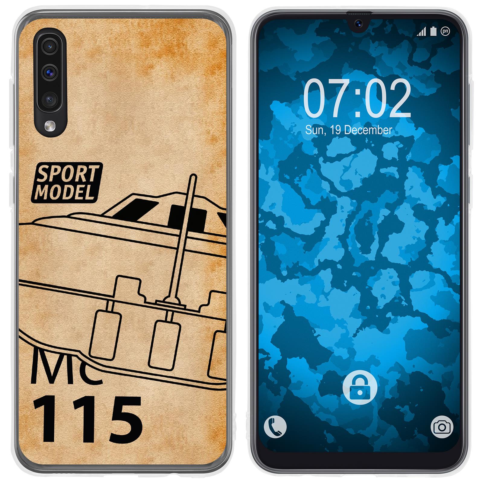 Galaxy A50 Silikon-Hülle Space U.F.O. M1 Case