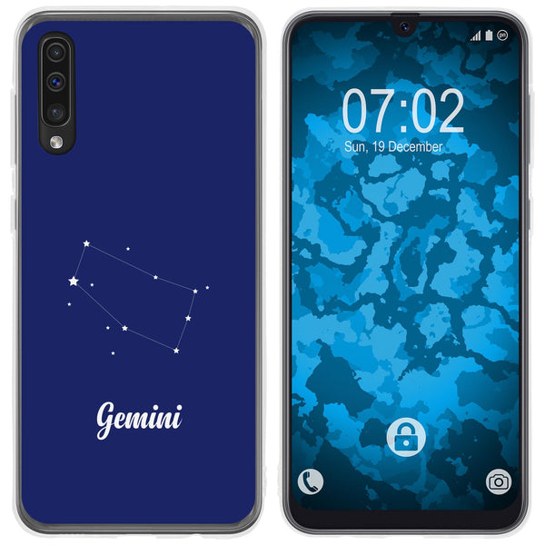 Galaxy A50 Silikon-Hülle SternzeichenGemini M12 Case