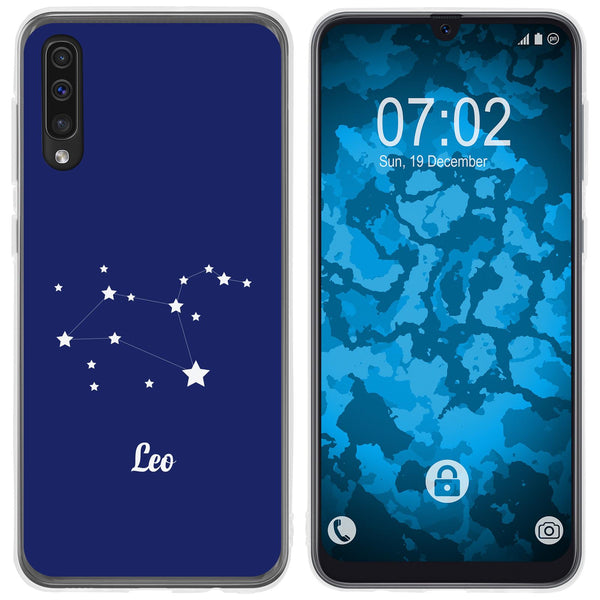 Galaxy A50 Silikon-Hülle SternzeichenLeo M4 Case