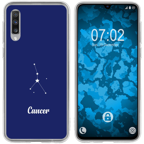 Galaxy A70 Silikon-Hülle SternzeichenCancer M3 Case