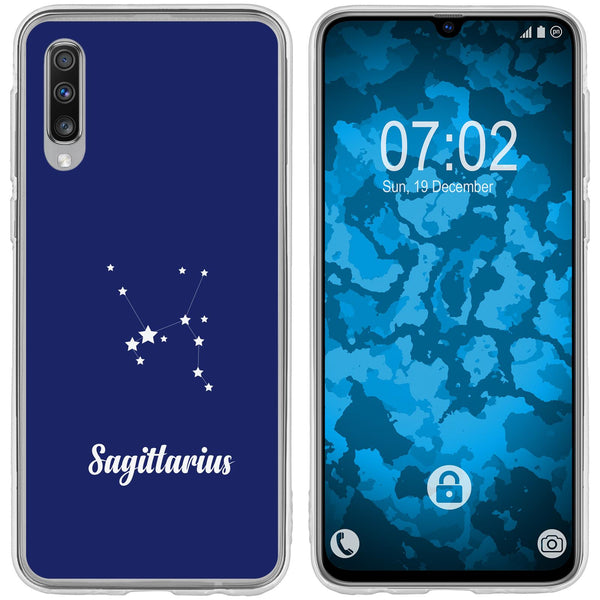 Galaxy A70 Silikon-Hülle SternzeichenSagittarius M5 Case