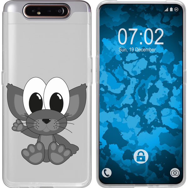 Galaxy A80 Silikon-Hülle Cutiemals M5 Case