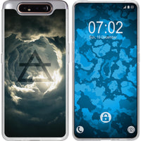 Galaxy A80 Silikon-Hülle Element Luft M1 Case