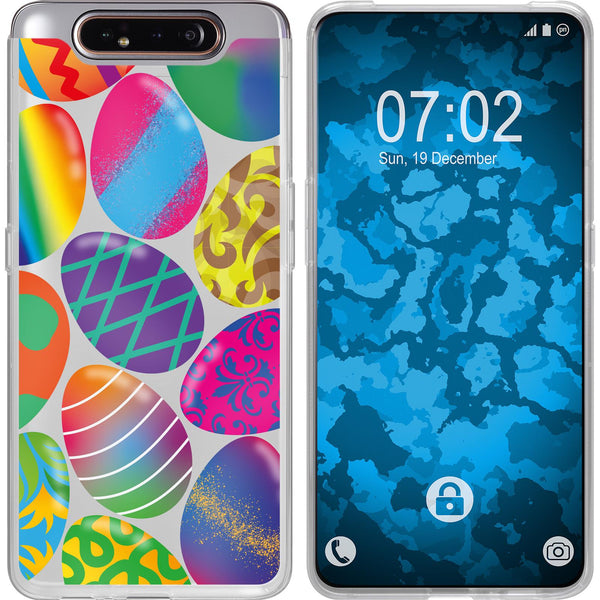 Galaxy A80 Silikon-Hülle Ostern M3 Case