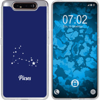 Galaxy A80 Silikon-Hülle SternzeichenPisces M1 Case